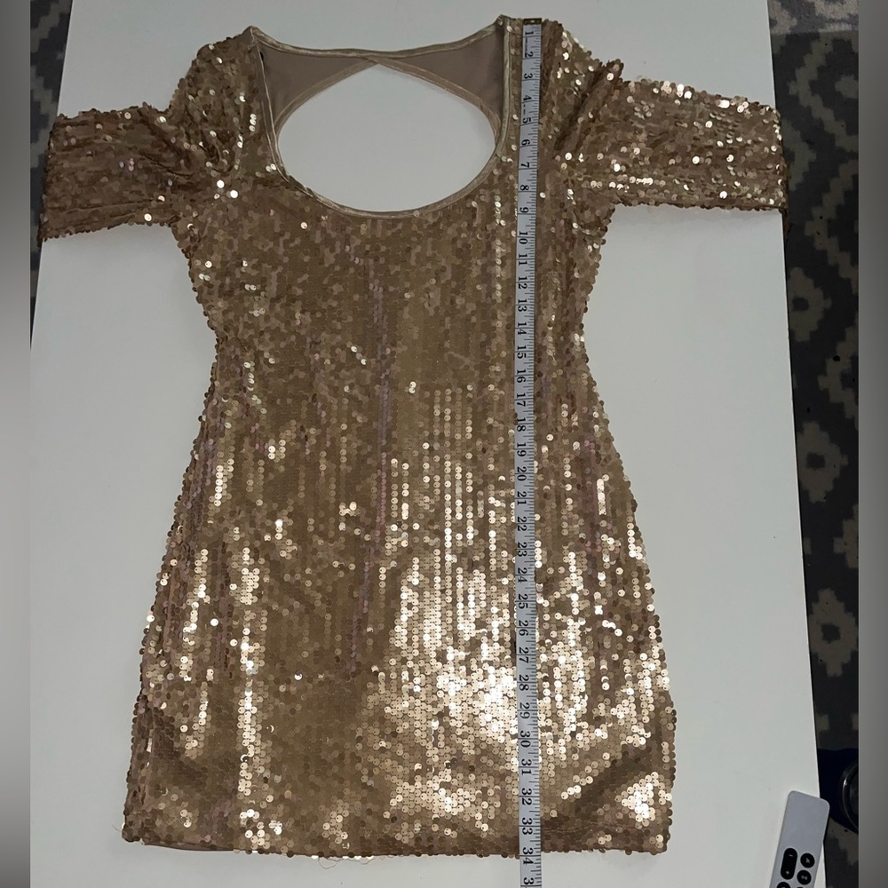 sequin short dresses Short Sequin Cocktail Dress with Corset Back Hunter Green / XSmall